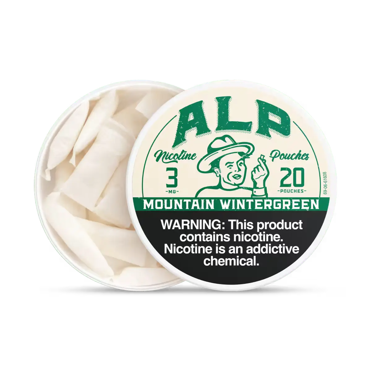 Mountain Wintergreen Nicotine Pouches - Image 6