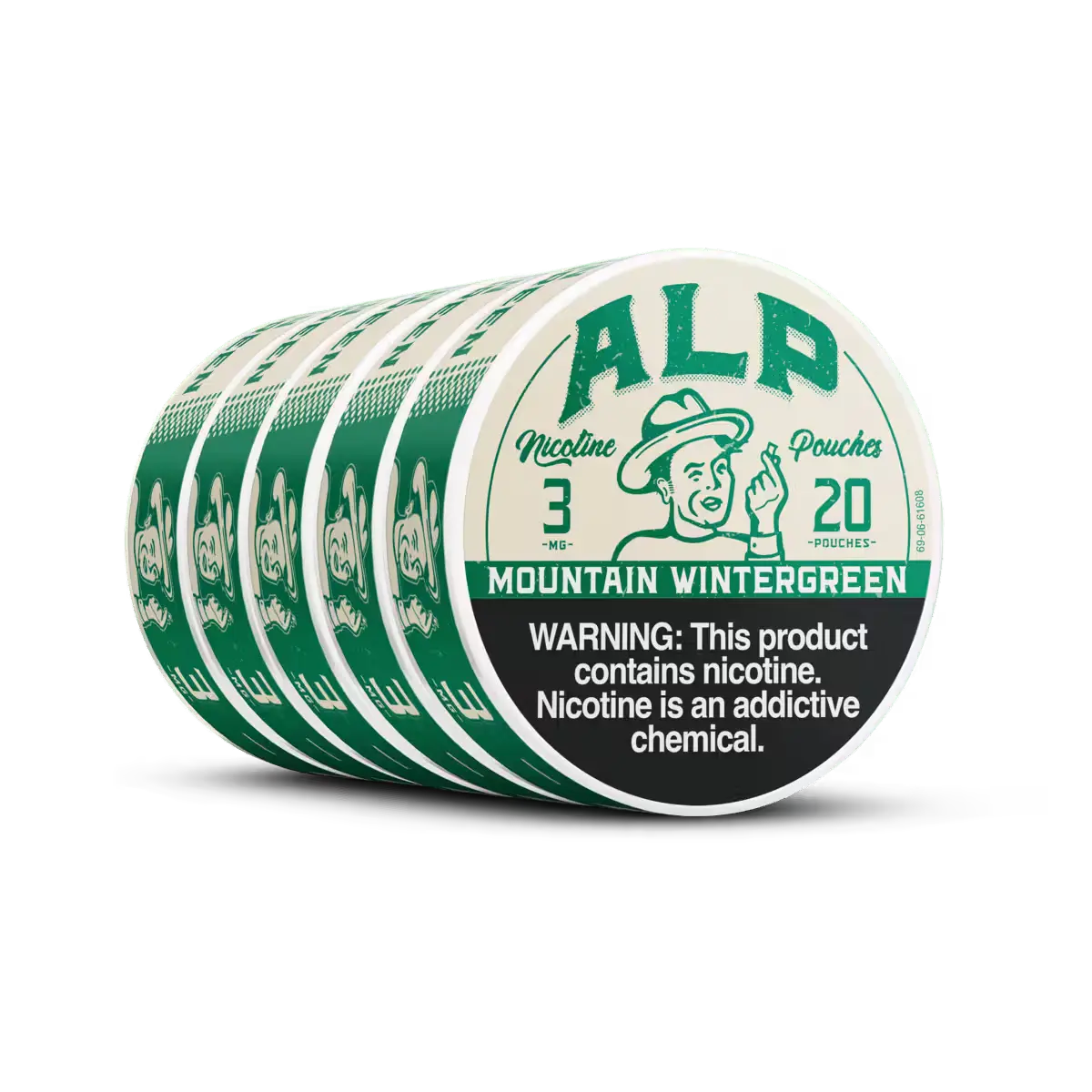 Mountain Wintergreen Nicotine Pouches - Image 8